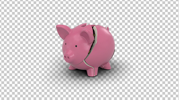 Piggy Bank Breaking