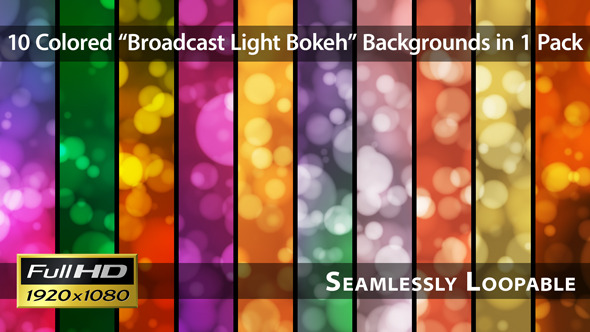 Broadcast Light Bokeh - Pack 09