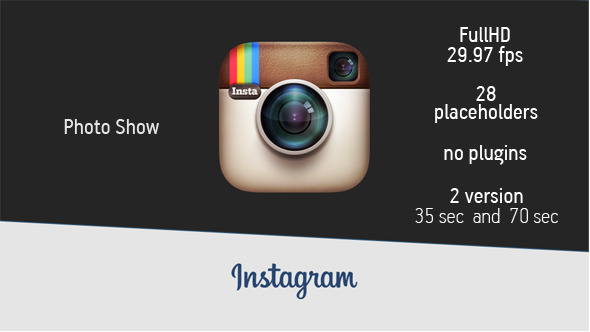 Instagram Photo Slide Show and Facebook