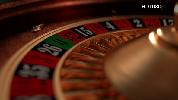 Roulette Wheel From Side