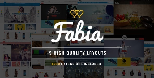 Fabia - Restaurant Responsive Magento Theme