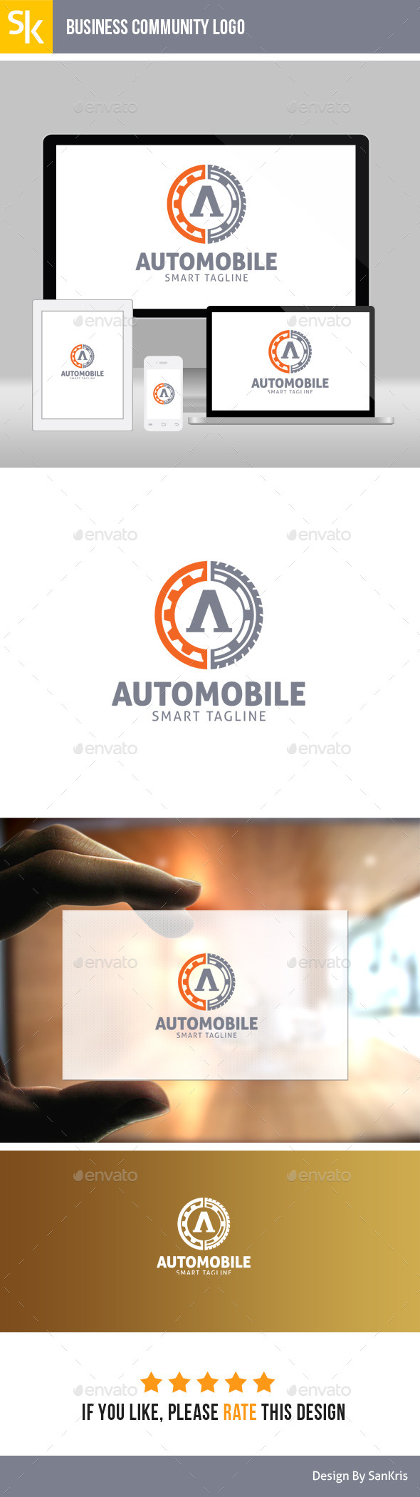Automobile Logo - Abstract Logo Templates