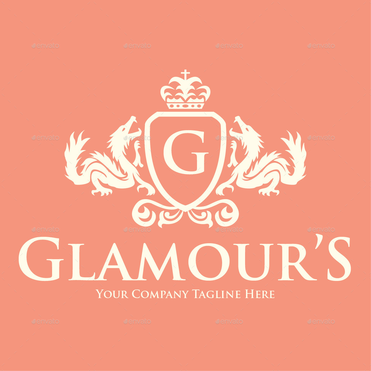 Glamour's Logo by keenarstudio | GraphicRiver