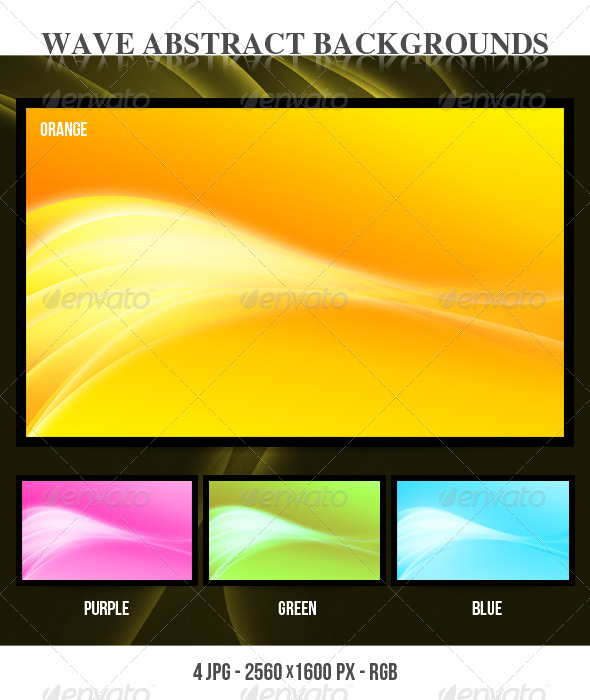 Wave Abstract Backgrounds