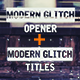 Epic Modern Glitch Opener - VideoHive Item for Sale