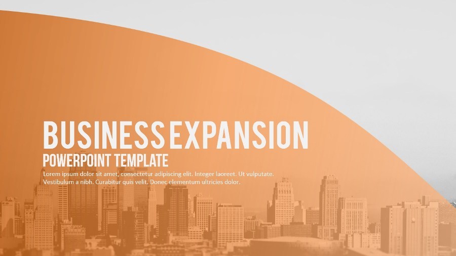 Business Expansion PowerPoint Template, Presentation Templates ...