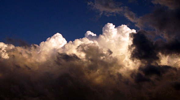 Dramatic Movement Weather Alert Storm Clouds