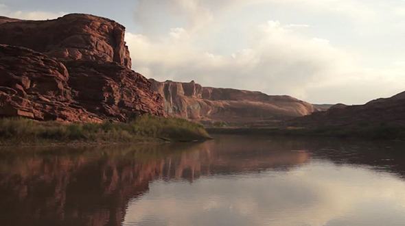 Utah Nature Landscape Colorado River Bend