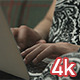 Girl Typing on Laptop - VideoHive Item for Sale