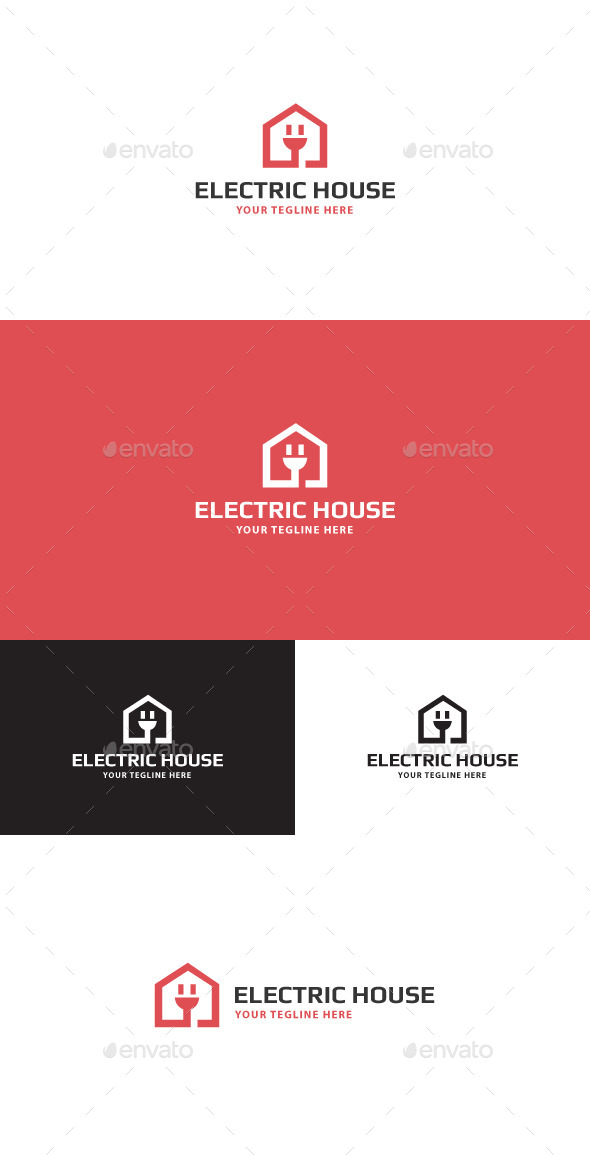 Download Electric House Logo by Danilich | GraphicRiver