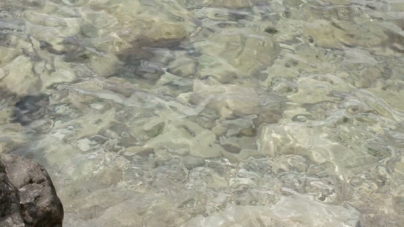 Sea Stones Under Water