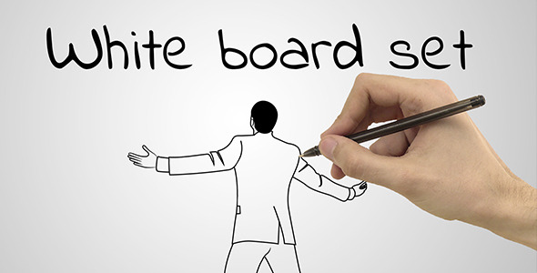 White Board Set - VideoHive 11481108