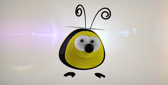 Funny Bee Logo Reveal