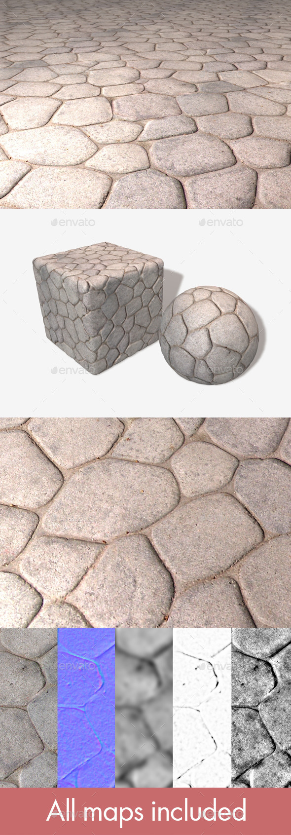 Smooth Stone Floor - 3Docean 11493628