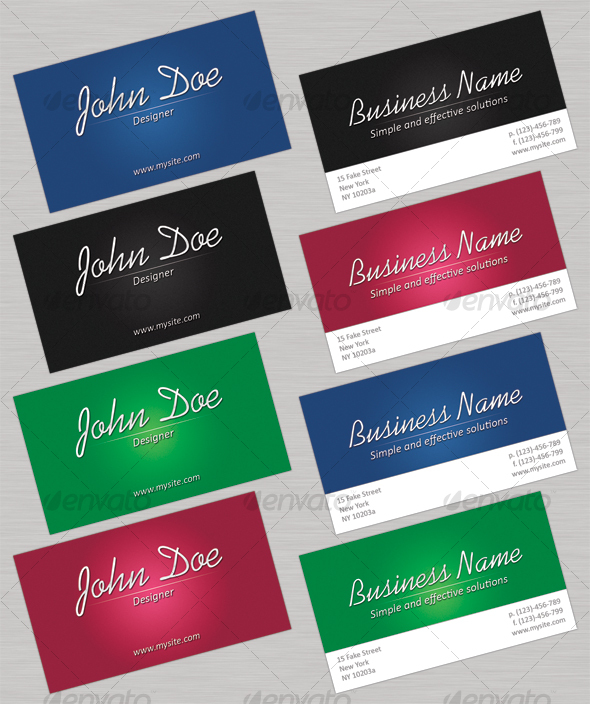 Effective Business Cards - Corporate Business Cards