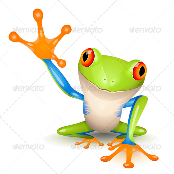 Little Tree Frog - Animals Characters