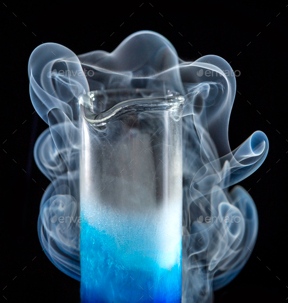 nitrogen blue - Stock Photo - Images