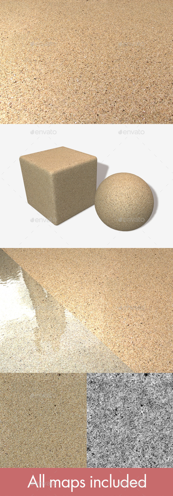 Sand Seamless Texture - 3Docean 11528914