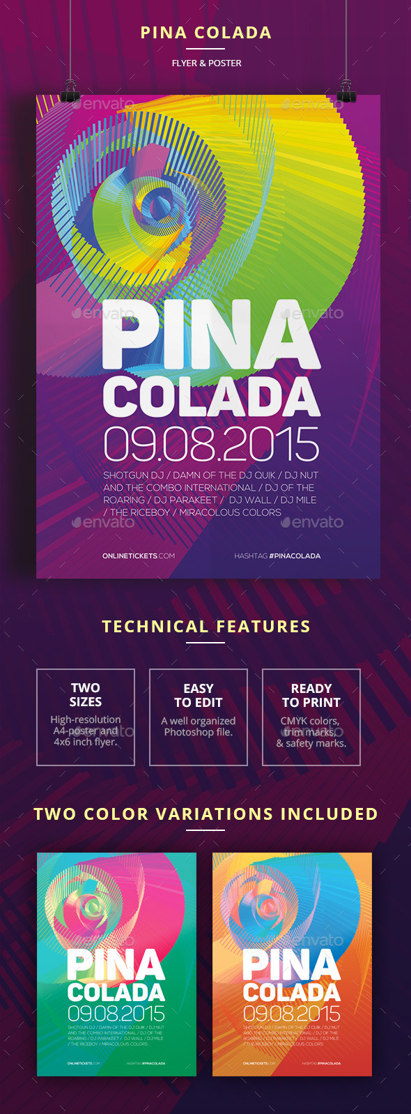 Pina Colada - Clubs & Parties Events