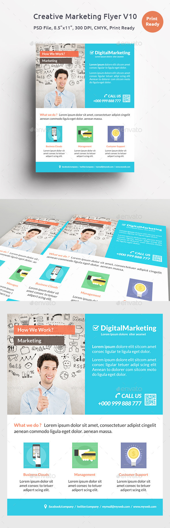 creative marketing flyer v10 by khidd graphicriver creative marketing flyers