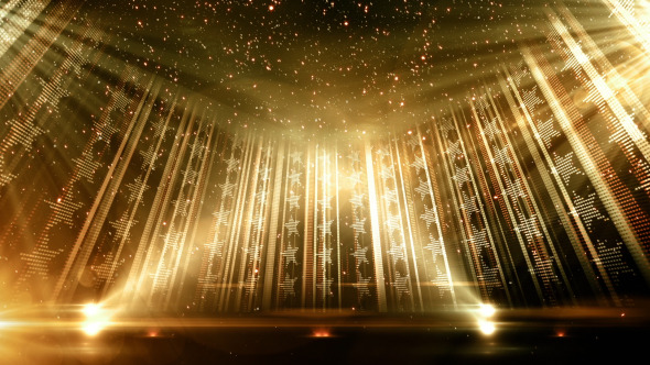 Stars Golden Stage, Motion Graphics | VideoHive