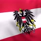 Austria Flag with Emblem - 4K - VideoHive Item for Sale