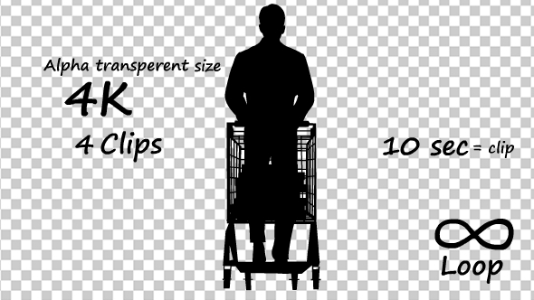 Businessman With Shopping Cart
