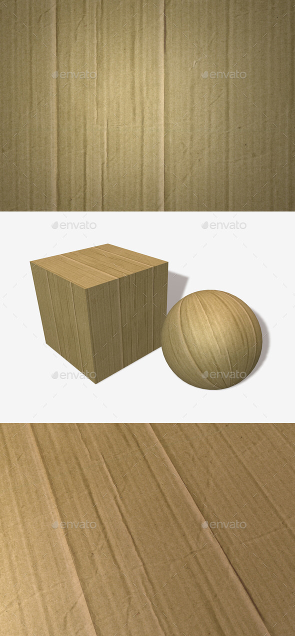 Crinkled Cardboard Seamless - 3Docean 11550391