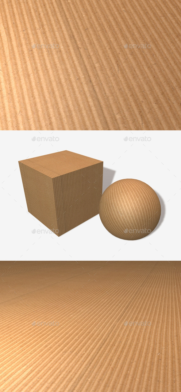 Ribbed Cardboard Seamless - 3Docean 11550447
