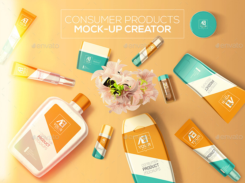 Consumer Products Mock Up By Wutip Graphicriver