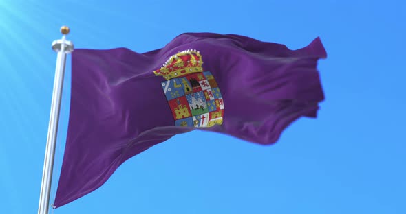 Guadalajara Flag, Spain alt