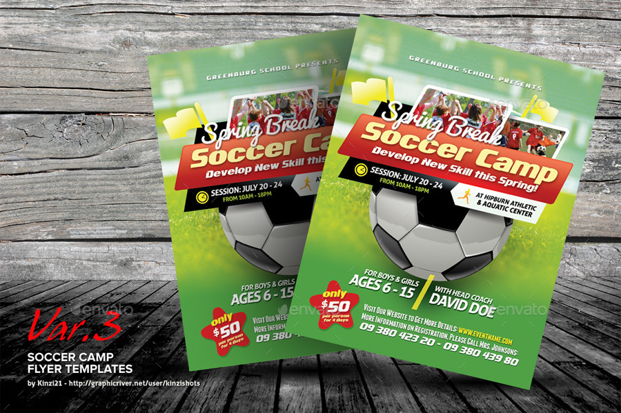soccer flyer