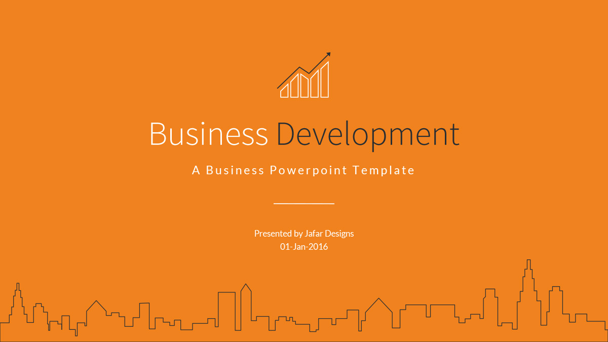 Business Development Powerpoint Template by JafarDesigns Within Business Development Presentation Template