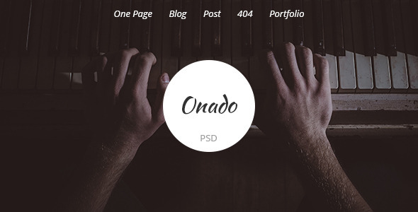 Onado - One - ThemeForest 9857958