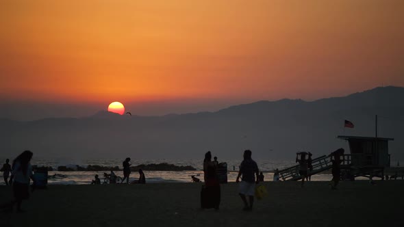 Sunset On The Beach alt