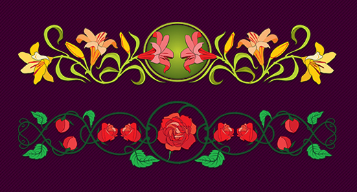 Floral Friezes