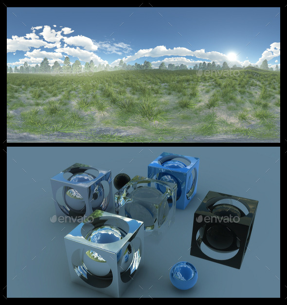 Meadow - HDRI - 3DOcean Item for Sale