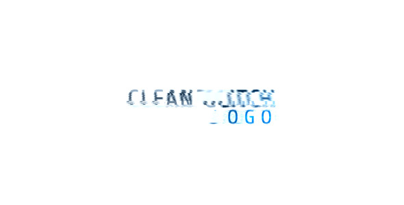 Clean Glitch Logo