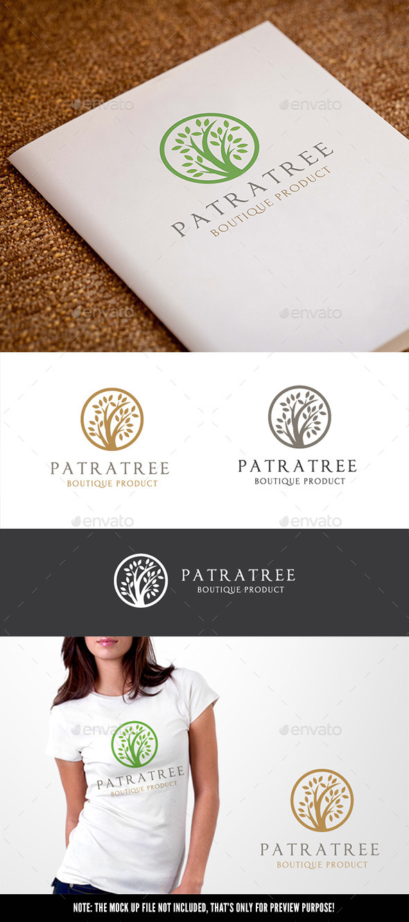 Tree Logo II - Nature Logo Templates