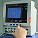 ECG monitor With Hand ECG monitor With Hand - VideoHive Item for Sale