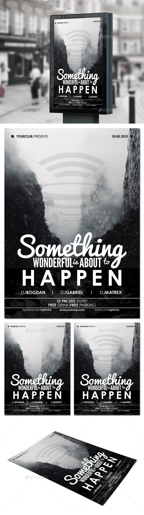 Event Flyer Poster - Clubs & Parties Events