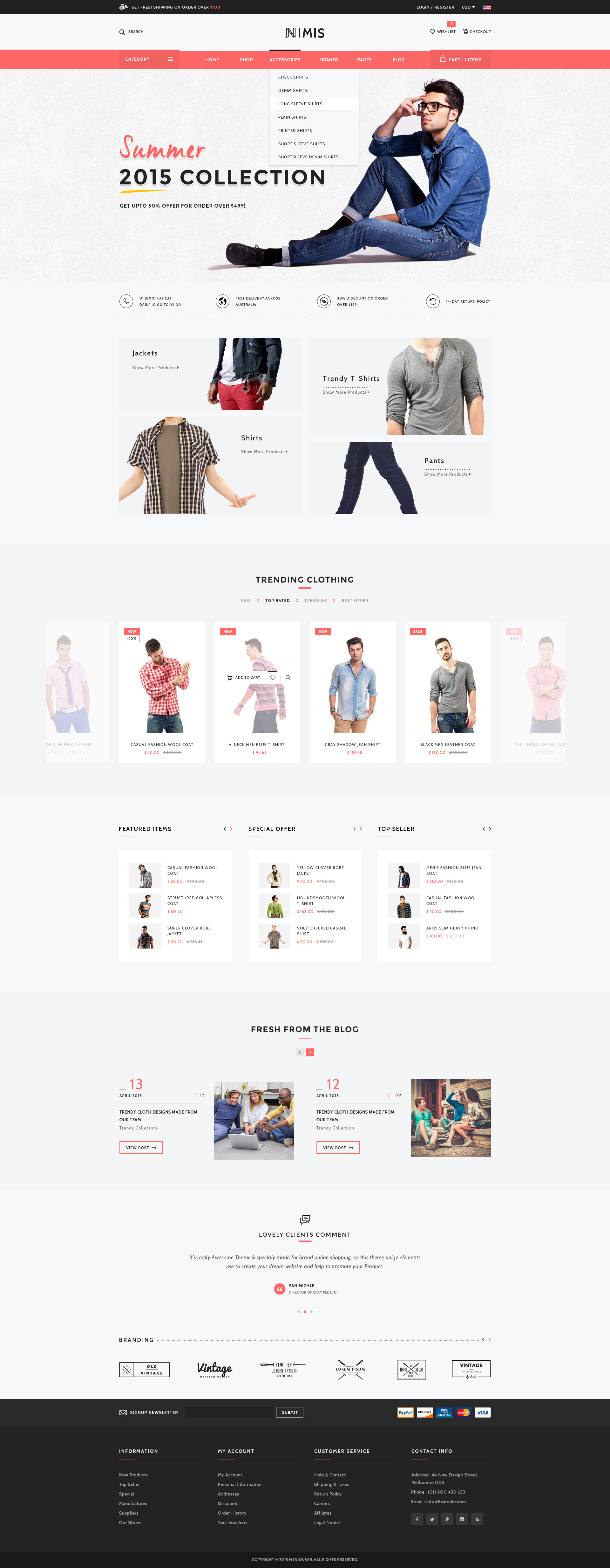 Nimis - eCommerce Shop HTML Template by WPmines | ThemeForest