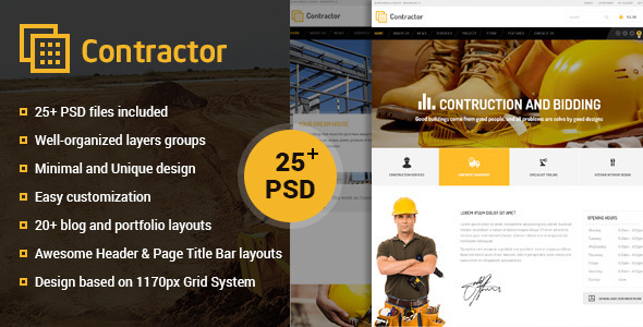 Contractor - Construction - ThemeForest 11540232