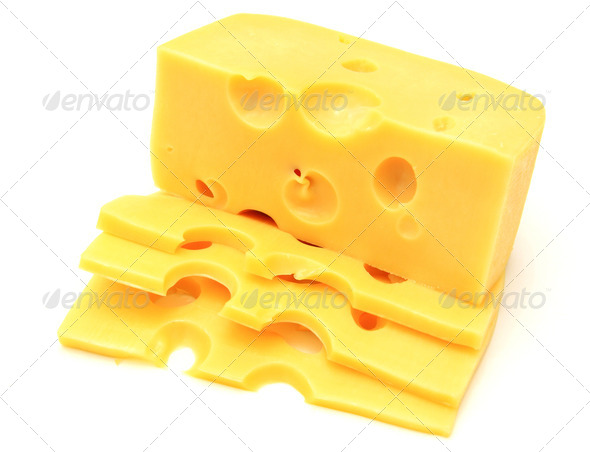 piece of cheese - Stock Photo - Images