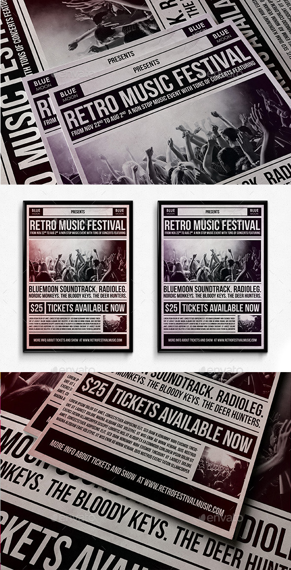 Music Festival Poster - Events Flyers