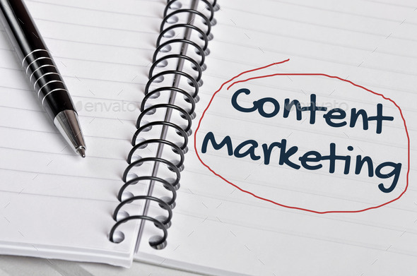 Content Marketing word