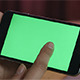 Girl Using Smartphone with Green Screen - VideoHive Item for Sale