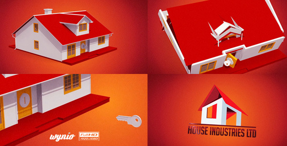 House Industries Logo - VideoHive 11604626