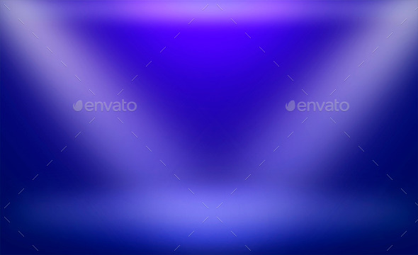 White Floor Spotlight Backgrounds by WowLab | GraphicRiver