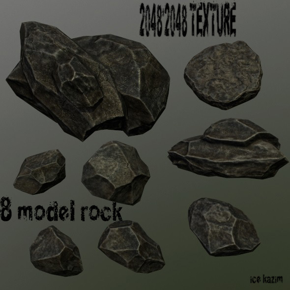 Rocks_1 - 3Docean 11609030